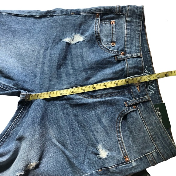 NEW High Rise Skinny Jeans Distressed Blue Size 6 Wild Fable NWT - Picture 10 of 14